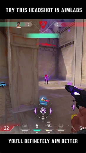 Valorant hacking with Aimlabs training 😈 | #valorant #valorantclips #valorantgaming #shorts