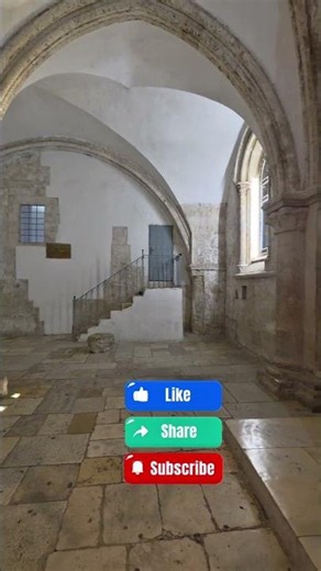 Jerusalem's Most Important Christian Room? #Jerusalem #Israel #Jesus #LastSupper #HolyLand