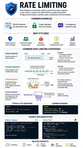 Rate Limiting Explained in 60 Seconds | Protect APIs from Abuse & Overload