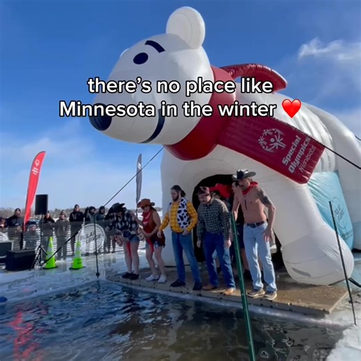 The Polar Plunge is Minnesota at its finest. Getting cold and giving back while doing it! | Polar Plunge for Special Olympics Minnesota
