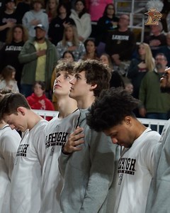 Two HUGE victories for Lehigh Men's Basketball by a combined 6️⃣5️⃣ points over rivals Lafayette and Colgate are next up in our Top Moment/Mountain Hawk Minute Summer Rewind series! #GoLehigh | Lehigh Athletics