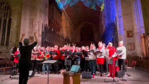 Winter canon at 'The Stump'. | Coastal Community Choir