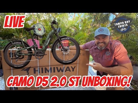 ElectricAllWheel is live! Unboxing & Test Ride. Himiway D5 2.0 ST 750W 48V 15Ah 26x4 Fat Tire e-Bike