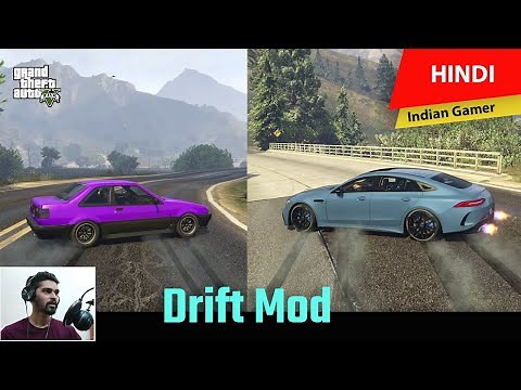 GTA 5 - Install Perform a Drift Mod | Supports Addon & Default Cars | keyboard & Controller Support