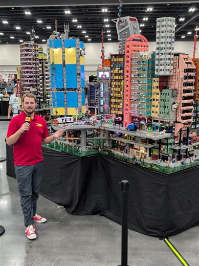 Exploring Hashima Cyberpunk City: LEGO Showcase at Atlanta Brick Con 2026