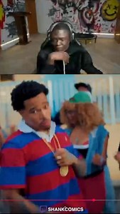 Shank vibing to the music video of his guy 💯😄 | Ravva Clips
