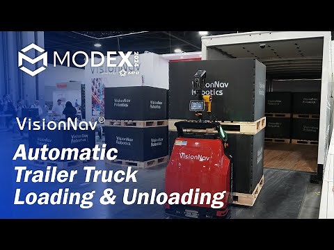 Automated Trailer Truck Loading/Unloading: Revealed at Modex 2024
