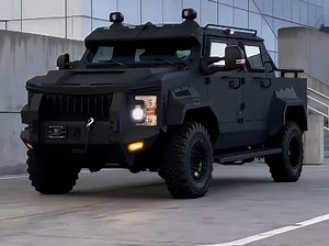 最强硬派防弹皮卡，福特F550，7.92毫米无压力