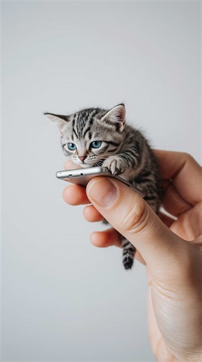 Kitten's Heartfelt Call: A Sweet Reminder of Love