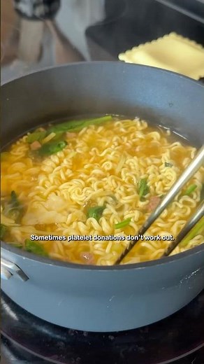 My platelet donation fail