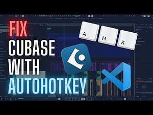 Customize Cubase with AutoHotkey & Visual Studio Code!