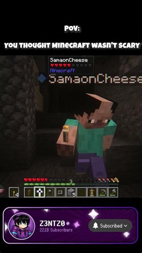 I'm A Big Boy... I Don't Get Scared... #minecrafthorror