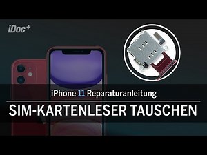 iPhone 11 – How to replace a defective SIM card reader yourself