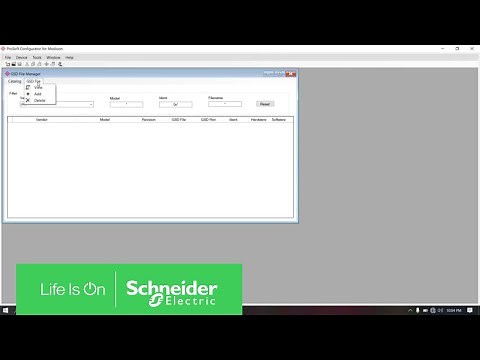 How to Add GSD File in ProSoft Configurator for Modicon (PCM) | Schneider Electric Support