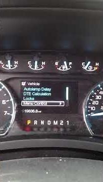 How to reset oil life 2011 F150