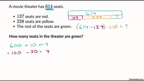 Double subtraction 2-step word problem