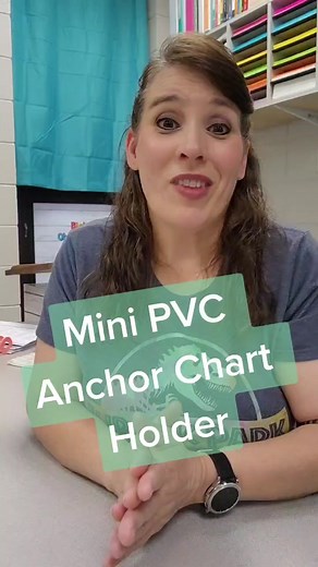 Mini PVC Anchor Chart Holder Instructions for Teachers