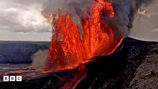 Mount Kilauea: One of the world's most active volcanoes erupts again in Hawaii