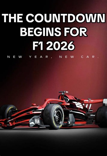 Happy New Year and welcome to the Countdown to F1 2026!! 64 Days away from the first practice session of the year! #f1 #maxverstappen #lewishamilton #landonorris #carlossainz
