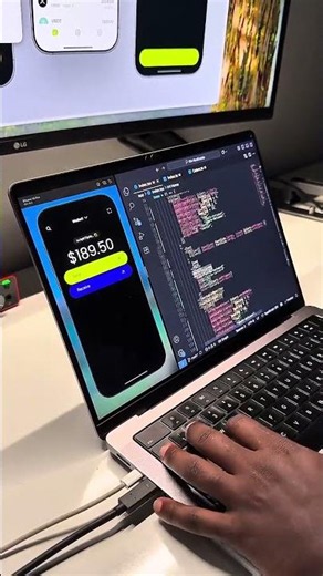 React Native + Expo How I Built a Crypto App Fast ⚡️ #shorts #reactnative #coding