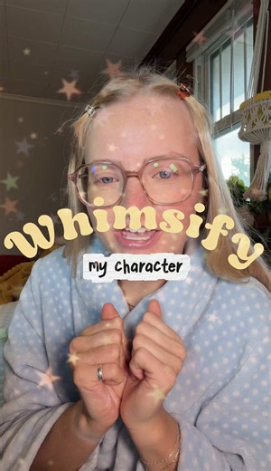 Makeup can still be simple and whimsical right?? 😳 #whimsifymycharacter #whimsymakeup #whimsicalaesthetic #whimsicalfashion #whimsicalmakeup