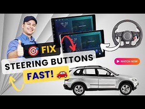 🚗 How to Learn Steering Wheel Buttons of Car to Android Car Player FYT Platform