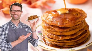 2.9K views · 179 reactions | What a great twist on a classic! Fluffy pumpkin pancakes full of cinnamon, ginger, and nutmeg! 丹 | Preppy Kitchen | Facebook