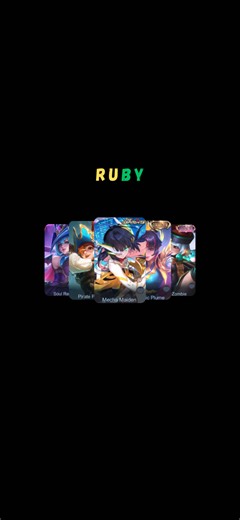 ‏skin ruby #mobilelegends #mlbb #fyp #viral #creatorsearchinsights