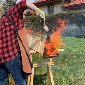 1.1M views · 6.7K reactions | Cool table design with the burned wood technique! | Transformazing | Facebook