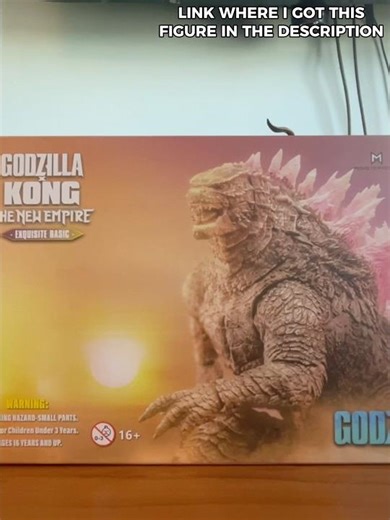 Hiya Toys Exquisite Basic Godzilla Evolved unboxing #fyp #hiyatoys #godzilla #unboxing