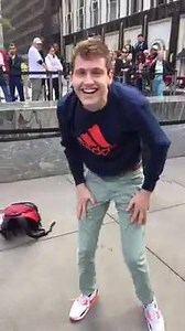 Crazy Dance Moves in New York ! 󾓬󾓦󾓬󾓦󾓬󾓦 Dance battle!! I'm in love with the......... They loved it! | Nathan's Crazy Dance Moves