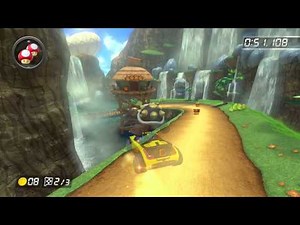 3DS DK Jungle - 2:04.158 - HD★Parsons (Mario Kart 8 World Record)