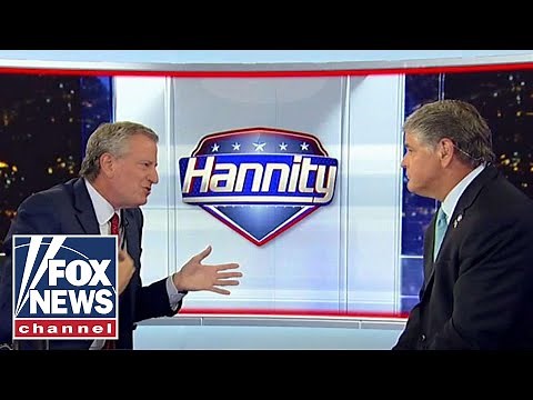 Hannity grills NYC Mayor De Blasio in explosive interview