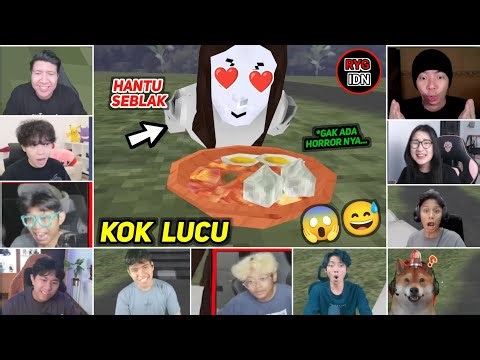 [ REAKSI YOUTUBER GAMERS ] HANTU SUKA SEBLAK | Hantu Seblak: The Game |