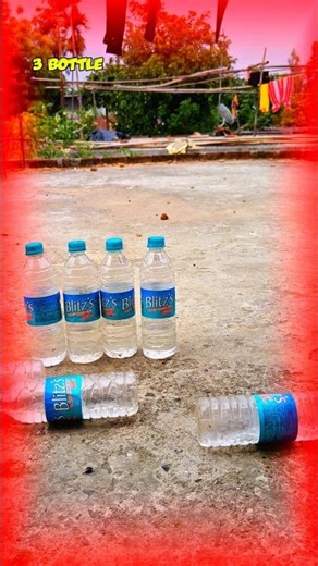7 Bottle Flip In One Time Impossible Tricks 📍#experiment #shorts