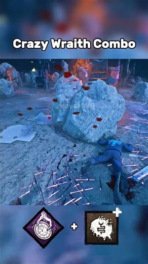 Crazy Wraith Combo #dbd #dbdshorts #deadbydaylight #shorts