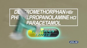 'Di lang ubo, pati sipon at headache, talo lahat sa todo-lakas ng Dextromethorphan HBr Phenylpropanolamine HCl Paracetamol (TUSERAN FORTE). If symptoms persist, consult your doctor. ASC Ref. No. U097P010623TS | Tuseran