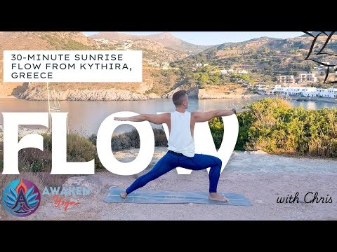 Awaken Yoga in Greece | 30-Minute Sunrise Flow from Kythira
