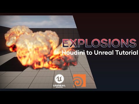 Explosions/Flipbooks Houdini to Unreal (UE4/5) Tutorial