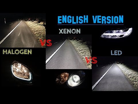 Halogen vs xenon vs LED, an objective comparison (complete english version)