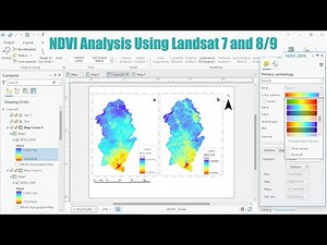 Calculating NDVI Using Landsat 7 and Landsat 89 Imagery in ArcGIS Pro