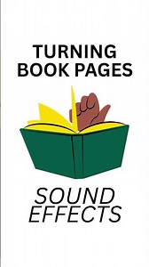 Turning Book Pages Sound Effects