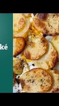 Francouzské brambory s uzenými žebry