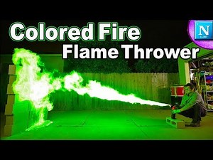 Colored Fire Flame Thrower: Breathe Fire Like A Dragon