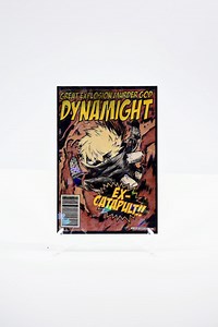 Katsuki Bakugo 'comic Cover' Holographic Anime Sticker - Etsy