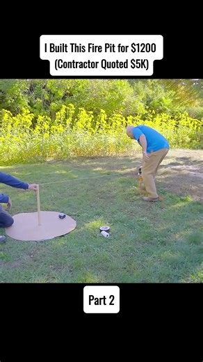 DIY Fire Pit Build Under $1200 (Contractor $5K)