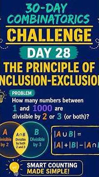 Day 28: the principle of Inclusion-Exclusion