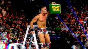 Theory’s topsy-turvy night at WWE Money in the Bank