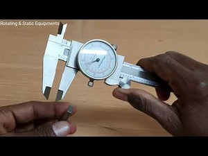 HOW TO USE AND MEASURE DIAL VERNIER CALIPER | Rotating and Static Equipments