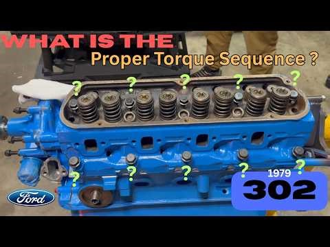 Proper Torque Sequence Ford 302